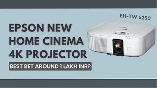 Epson EHTW 6250 4K Pro UHD Projector Live Demo Test amp Review  Best 4K Projectors in 1 lakh India [upl. by Garbers651]