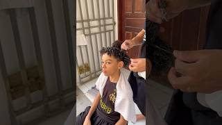 FINALIZAÇÃO DEDOLISS CABELO CRESPO 4B CACHEIA olha essa transformação 😱 shorts [upl. by Hunley921]