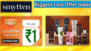 Smytten Biggest Loot l Smytten coupon code l Smytten coupon code today l smytten free sample review [upl. by Akiemahs]