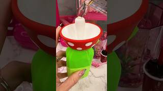 Ice roller with mushroom funnel asmr lipsbeauty pink lipcareessentials [upl. by Musihc967]