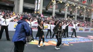 EriAm Sisters Performing at McDonalds Thanksgiving Parade in Chicago [upl. by Gneh327]