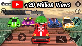 Impossible Stunt Car Tracks 3D All Vehicles Unlocked  Android GamePlay 2021 [upl. by Aneis]