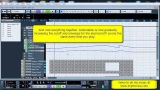 Cubase VST Instrument Automation Tutorial [upl. by Adnorahs979]