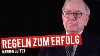 10 Regeln für Erfolg von Warren Buffett [upl. by Odraner]