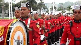 HINO DA MARINHA DO BRASIL com a Banda dos Fuzileiros Navais [upl. by Sandry]