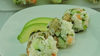 Bolitas de arroz estilo sushi RecetasdeLuzMa [upl. by Enreval]