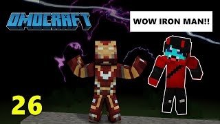 OMOCRAFT 26  MALA IRON MAN TRAINING  Minecraft SMP [upl. by Enairb]