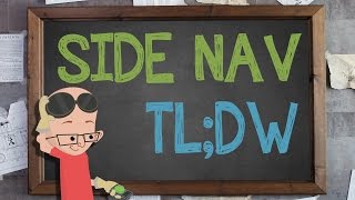 Side Navigation Bar TLDW  Supercharged [upl. by Oimetra]