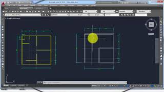 menggambar Denah Rumah di Autocad [upl. by Tommi]