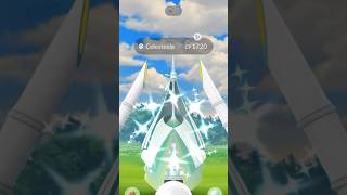 ✨NEW Shiny Celesteela CAUGHT In Pokemon Go✨ pokemon shorts [upl. by Wardieu]