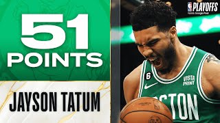 EVERY POINT From Jayson Tatum’s EPIC 51PT Game 7 Performance PLAYOFFMODE [upl. by Nissie]