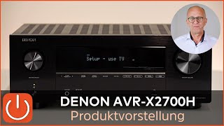 DENON AVRX2700HDAB  Denons 8K AVEinstieg  taugt der was   THOMAS ELECTRONIC ONLINE SHOP [upl. by Layor470]