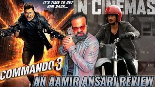 COMMANDO 3 MOVIE REVIEW  HINDI  INDIA  VIDYUT JAMMWAL  PAISA VASOOL [upl. by Juback]