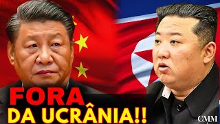 China dá RECADO DURO à Coreia do Norte quotAFASTEMSE AGORAquot [upl. by Eijneb]