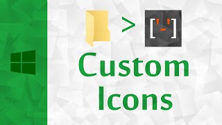Windows How to Change Folder Icon to Custom Icon on Windows 10  PNG2ICO amp tutorial for Windows 10 [upl. by Elias]