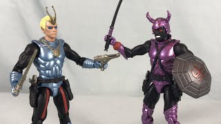 Zica Toys Sectaurs Warriors of Symbion Dargon amp General Spidrax Review [upl. by Ariay129]