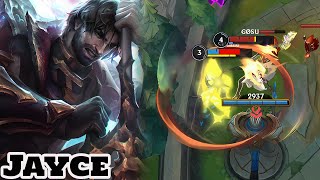 wild rift jayce  top 1 jayce arcane survivor skin gameplay rank season 15 [upl. by Winston]