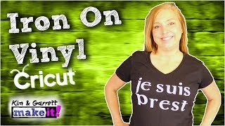 How To Make Vinyl Heat Transfer T Shirts with a Cricut Maker [upl. by Lankton]