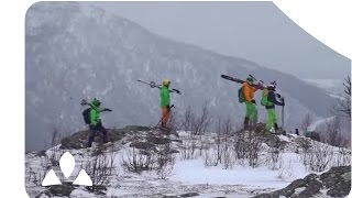 Magical quotLyngenquot Mountains Freeski Movie Full HD I VAUDE [upl. by Berhley]