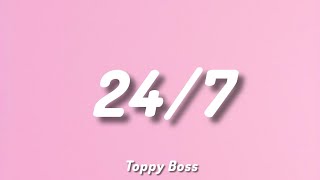 TOPPY BOSS 247 LYRICSTT LYRICS [upl. by Jezrdna18]