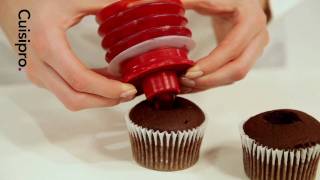 Cuisipro Cupcake Corer and Decorating Set [upl. by Aimas]