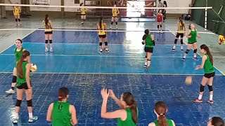 Voley Murialdo 0 vs UNCuyo 3 sub 14 fem [upl. by Aihsekram]