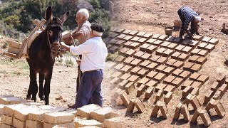 CASETA DE ADOBE Construcción tradicional con tierra paja y agua  Oficios Perdidos  Documental [upl. by Hannej]