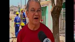 Obras do sistema de esgoto no bairro Efapi devem ser concluídas até abril [upl. by Kallman]