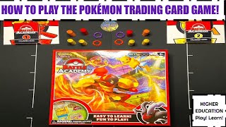 How to Play The Pokémon Trading Card Game Battle Academy 2024 Tutorial [upl. by Henka]