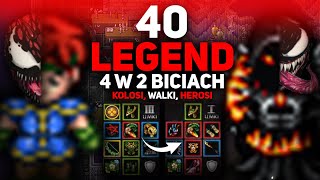 Margonem 40 legend4w2 biciach kolosi herosi walki chochoły grzybobranie  mixGordion [upl. by Pearson]