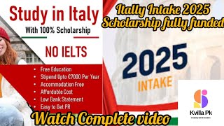 ITALY 2025 Scholarship Expert Shares Top Application Tips [upl. by Aeiram]