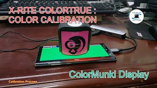 Test Video  How to calibrate the Mobile Phone Screen with ColorTRUE amp Xrite Colormunki Display [upl. by Alphonsa]