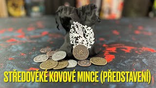 Set středověkých kovových mincí Představení [upl. by Nochur]