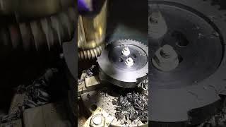 CNC gear hobbing machine customized processing of fan shaped gearsfanshaped gears worm [upl. by Anerat978]