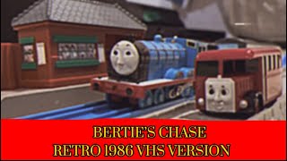 “Bertie’s Chase”  Retro 1986 VHS Version  Tomy Thomas and Friends Remakes [upl. by Themis]