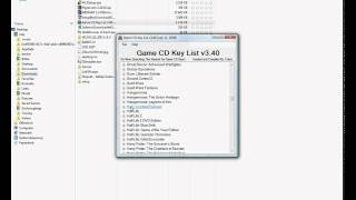 Game CD Key List v340 new version v390 [upl. by Ynoep]