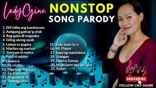 NONSTOP SONG PARODY  LADYGINE Part1 [upl. by Sonafets]