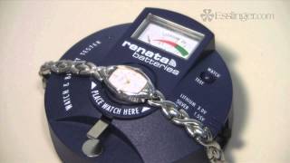 Watch Testing Tool  Renata Battery and Pulse Tester [upl. by Airoled]