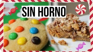 2 Postres para Navidad SIN HORNO  RebeO [upl. by Eldnek19]