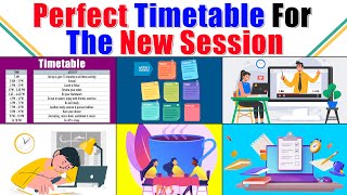 Perfect TIMETABLE for the NEW session abetterlife timetable [upl. by Enajiram680]