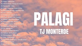 PALAGI  TJ MONTERDE  Best OPM Tagalog Love Songs With Lyrics 2024  OPM Trending 2024 Playlist [upl. by Romina83]