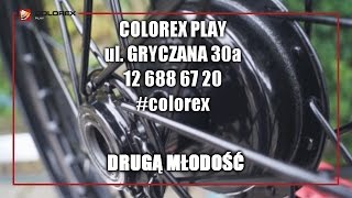 Colorex Play Gryczana 30a Kraków  Renowacja i malowanie proszkowe [upl. by Esiuole163]