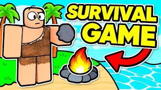 I made a SURVIVAL GAME in Roblox [upl. by Bradstreet]