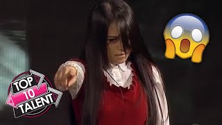 SCARIEST TOP 10 Sacred Riana Auditions amp Moments On Got Talent [upl. by Trah]