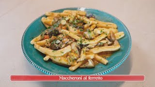 La ricetta dei maccheroni al ferretto  Mangia Puglia Ama ❤️🍝 [upl. by Rednirah]