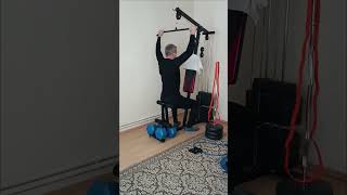 Back muscle building at home 3×15 keşfet sports motivation [upl. by Sana]