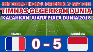 🔴 TIMNAS GEGERKAN DUNIA  FRANCE 05 INDONESIA  MENANG TELAK ATAS JUARA PIALA DUNIA 2018 [upl. by Frederigo]