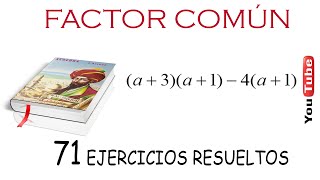 Factor Común Polinomio con Paréntesis  EJERCICIO 57 [upl. by Matlick]