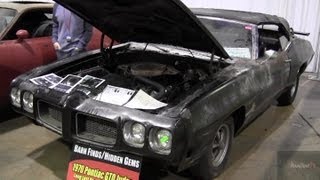 Barn Find 1970 GTO Judge Ram Air IV Convertible w 4 speed  1 of 17  35000000  Road Test® [upl. by Annej]