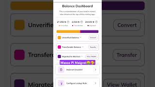 Pi network pi maigrated mainnit wallet [upl. by Anawait543]